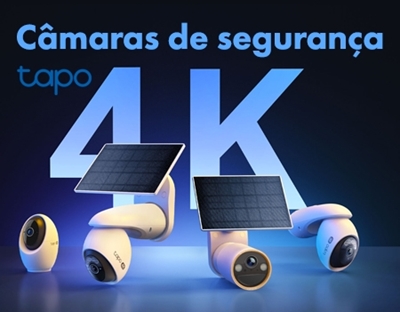 Câmaras Tapo 4K da TP Link
