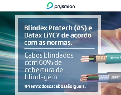 Soluções de cabos blindados da Prysmian Group