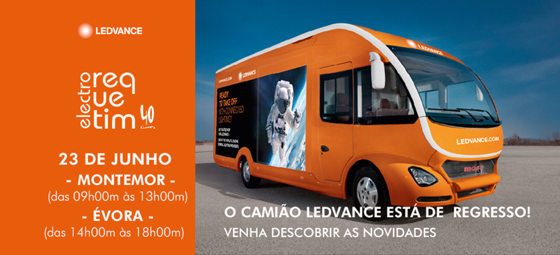 O camião Ledvance está de volta O camião Ledvance está de volta