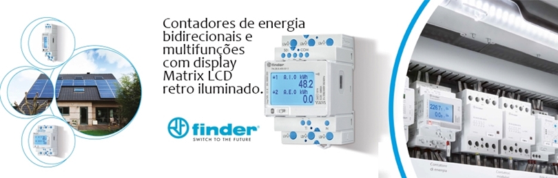 CONTADOR DE ENERGIA BIDIRECIONAL - FINDER