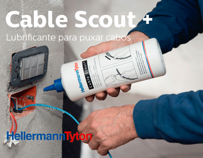 Cable Scout+ | Lubrificante da Hellermann Tyton