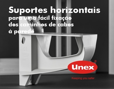 Suportes horizontais da Unex